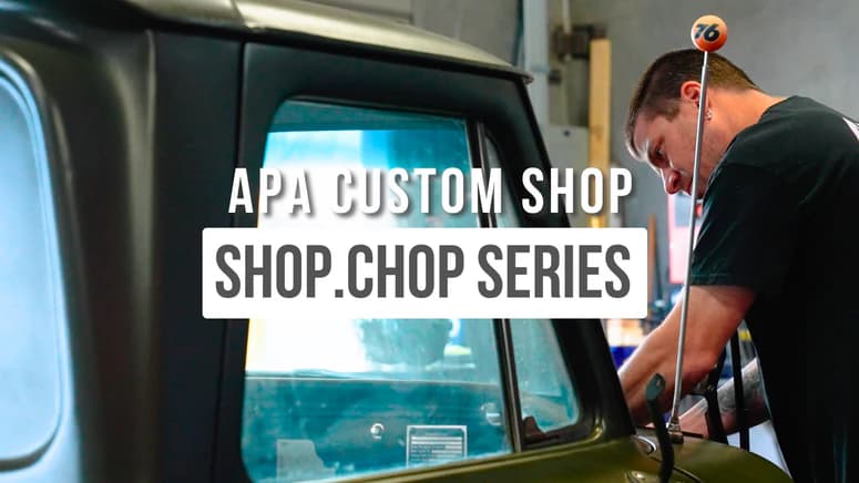 Red performance car tuned at APA Custom Shop