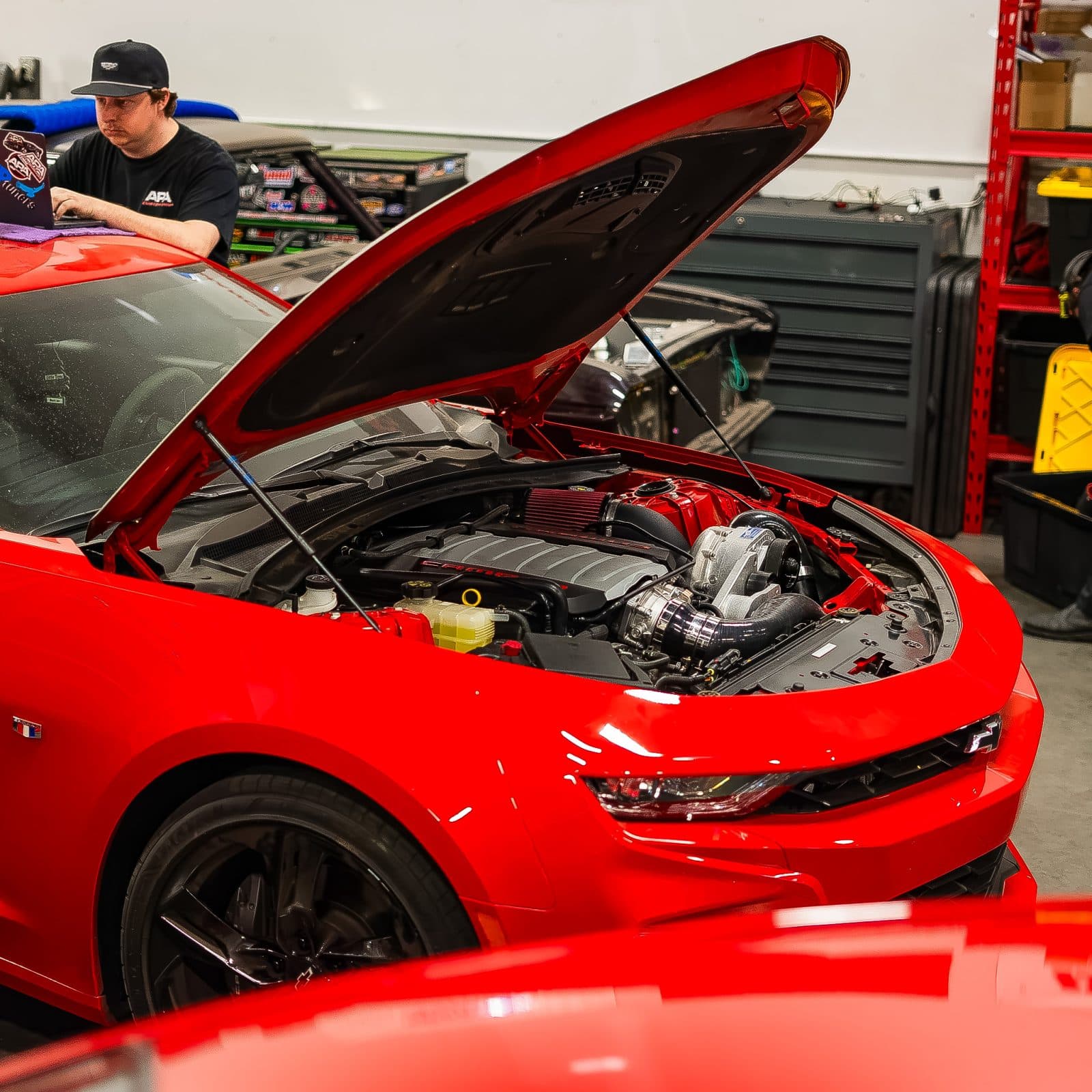 Performance headers and exhaust work at APA Custom Shop